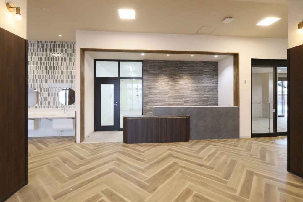 サファイアテラス安曇野の受付