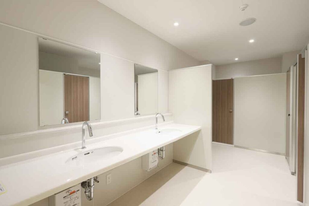 サファイアテラス安曇野のトイレ手洗い